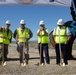 The Combat Center hosted a groundbreaking ceremony for a new Wastewater Treatment Plant