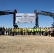 The Combat Center hosted a groundbreaking ceremony for a new Wastewater Treatment Plant