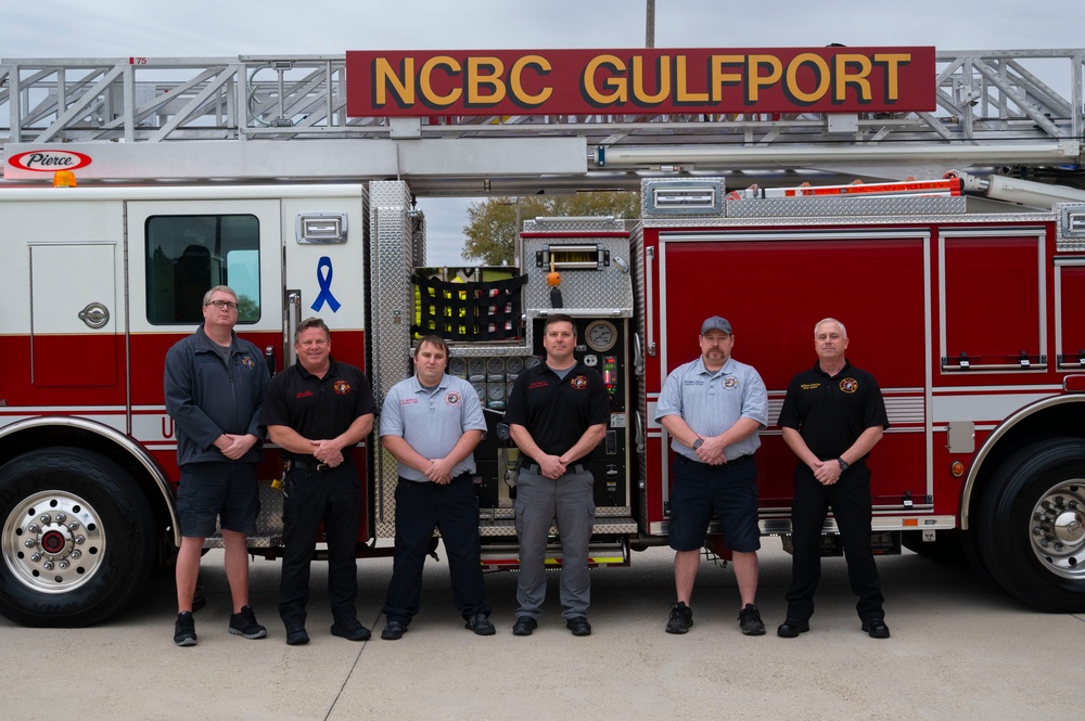 NCBC Gulfport Fire and Emergency Services named U.S. Navy Small Fire Department of the Year