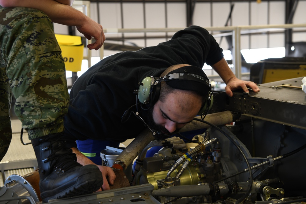 834th ASB Croatian Maintenance Training