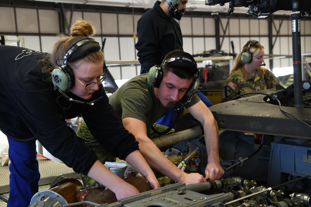 834th ASB Croatian Maintenance Training