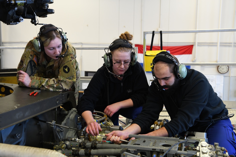 834th ASB Croatian Maintenance Training