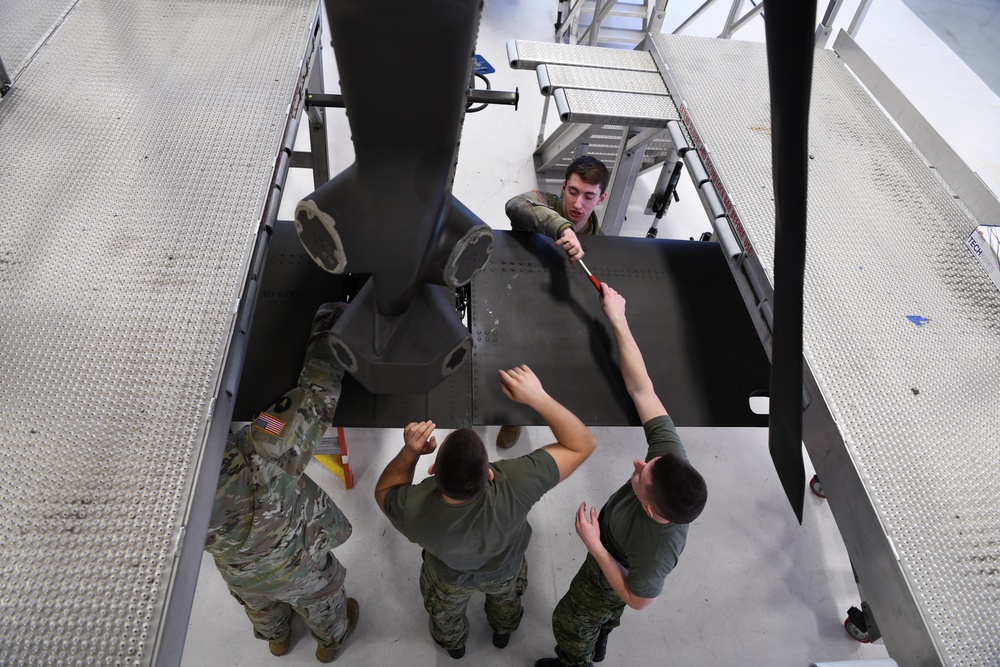 834th ASB Croatian Maintenance Training