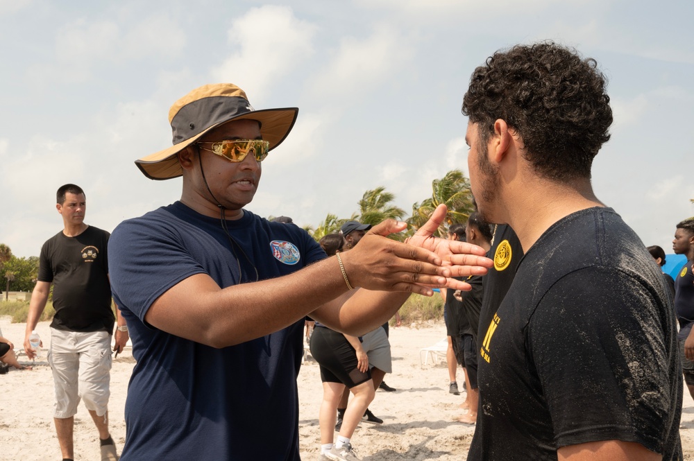 Miami Future Sailors and Bonds Strengthened at Beach DEP Meeting