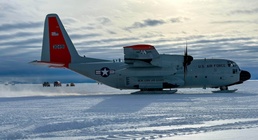 New York Air National Guard LC-130 at McMurdo Station, Antarctica