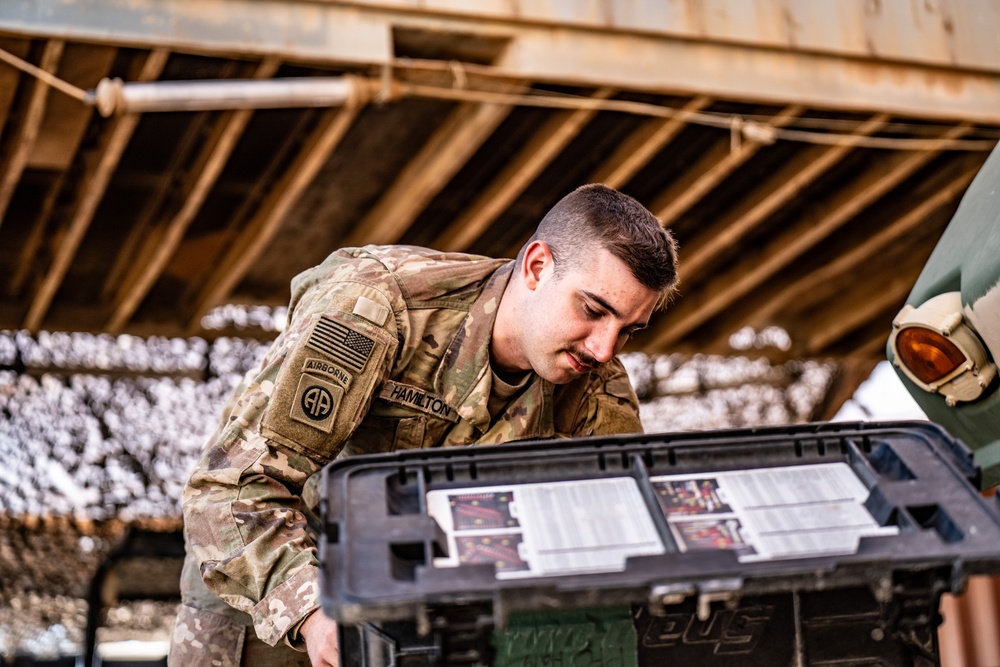 82nd CAB Wheeled Vehicle Mechanics