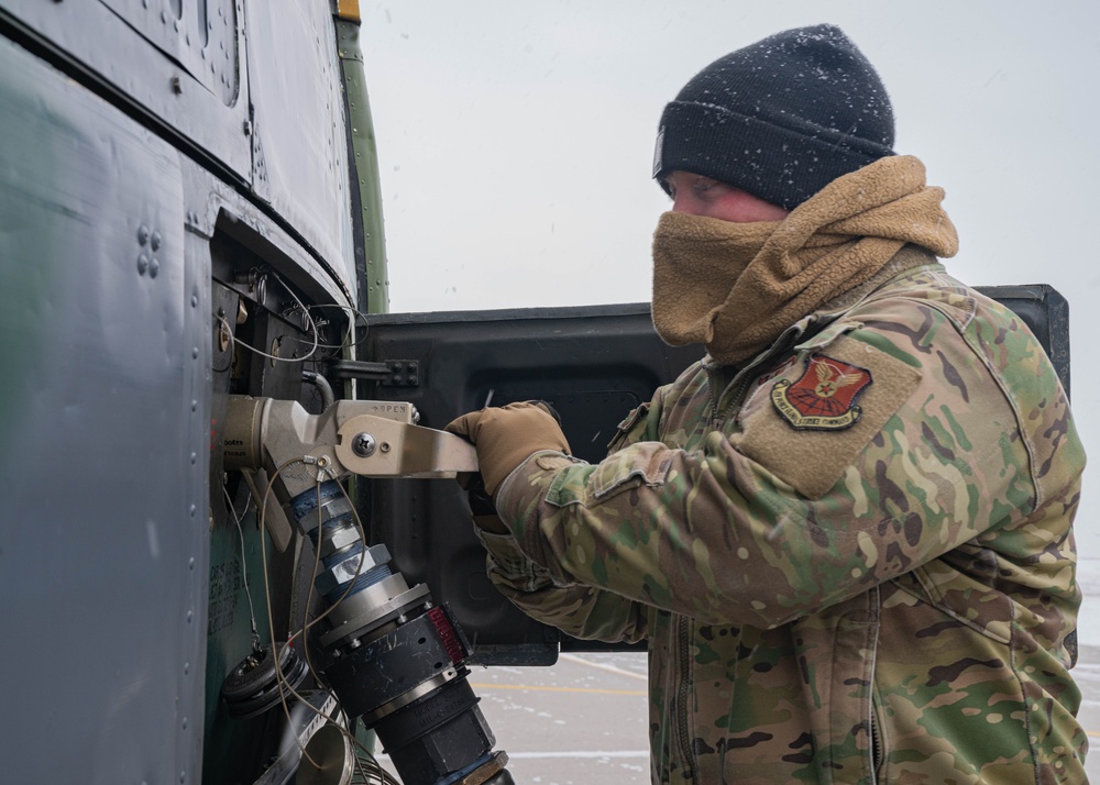 Fueling the fleet: 5th Logistics Readiness Squadron keeps Minot AFB helicopters in the air