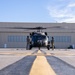 MEDEVAC Crew conducts pre-flight checks