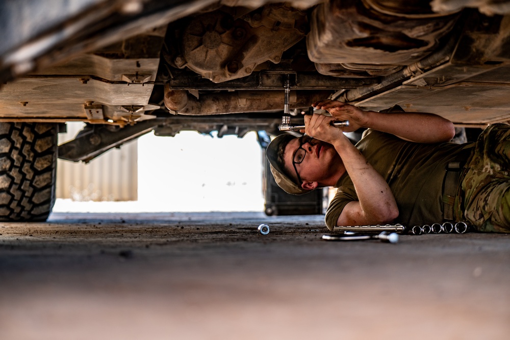 82nd CAB Wheeled Vehicle Mechanics