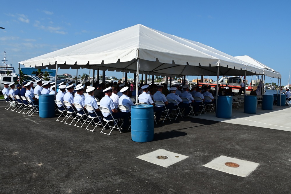 Coast Guard holds ribbon-cutting ceremony for new station in Fort Myers