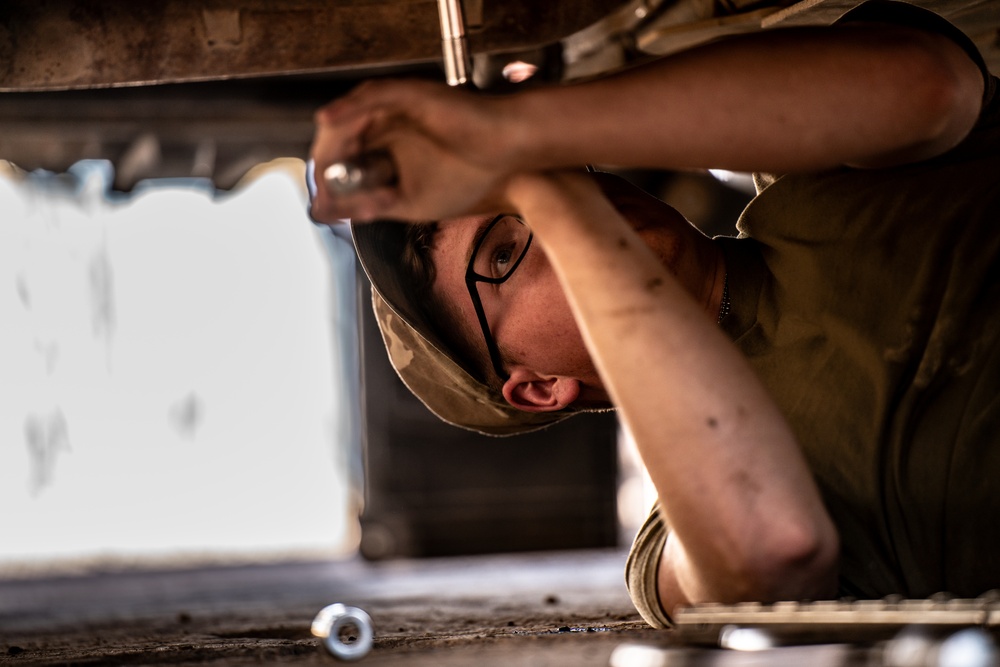 82nd CAB Wheeled Vehicle Mechanics