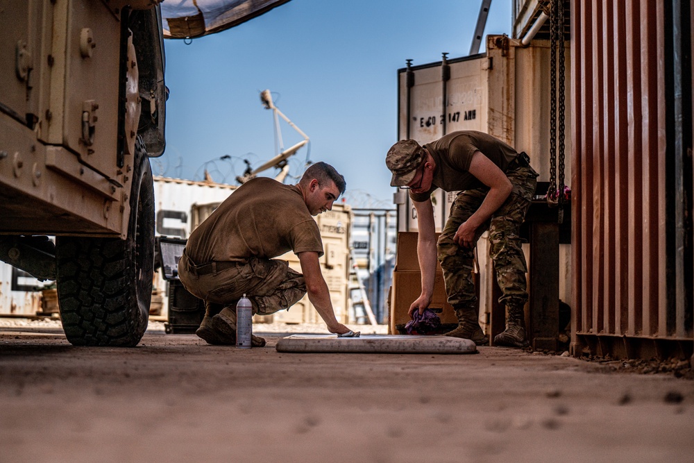 82nd CAB Wheeled Vehicle Mechanics