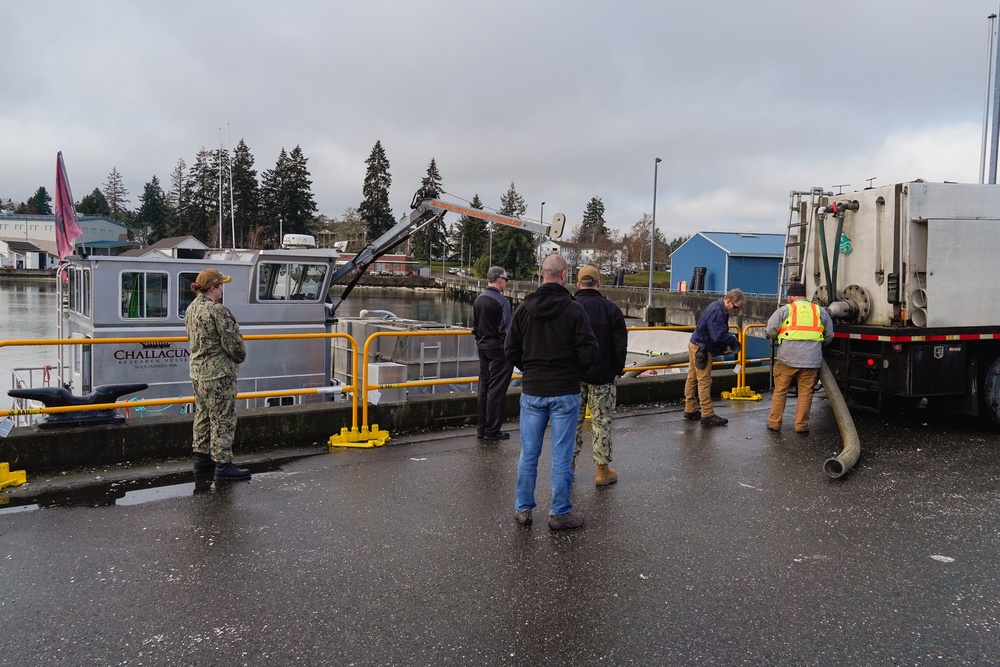 NUWC Division Keyport assists Coho Salmon transfer