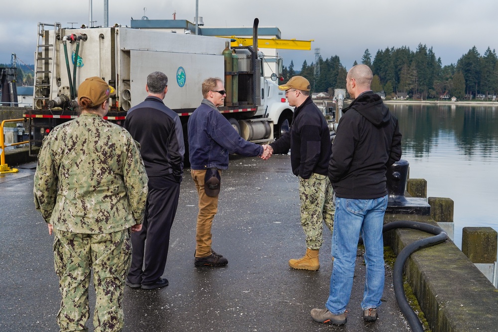 NUWC Division Keyport assists Coho Salmon transfer