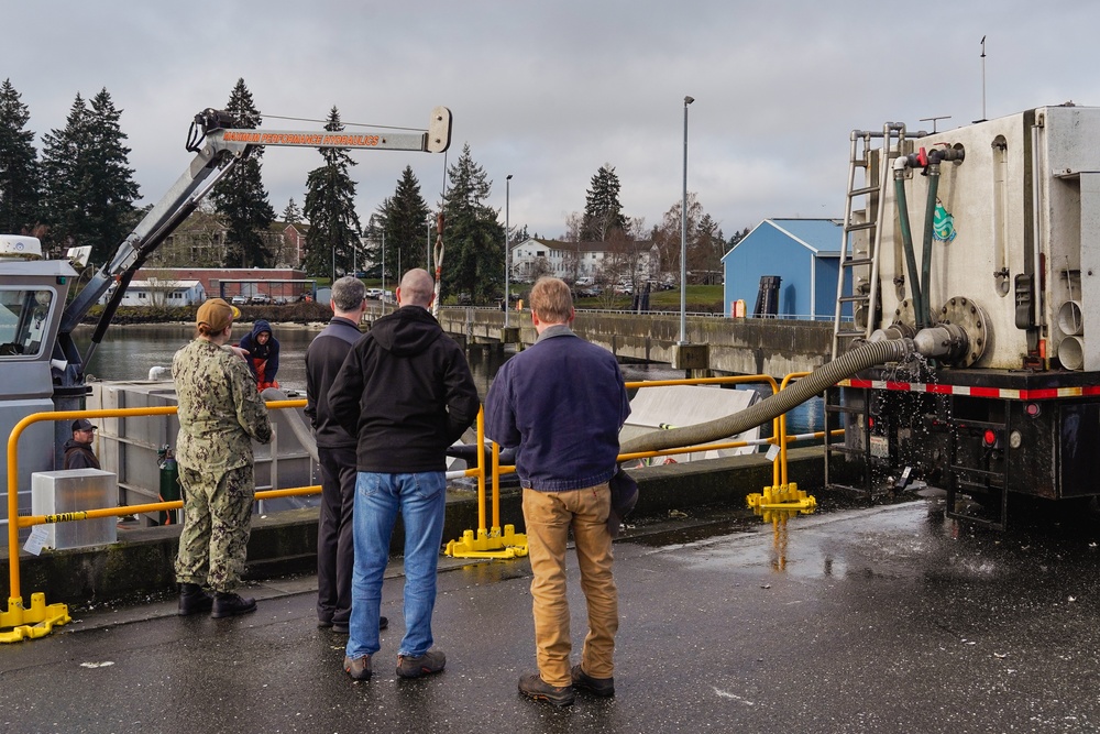 NUWC Division Keyport assists Coho Salmon transfer