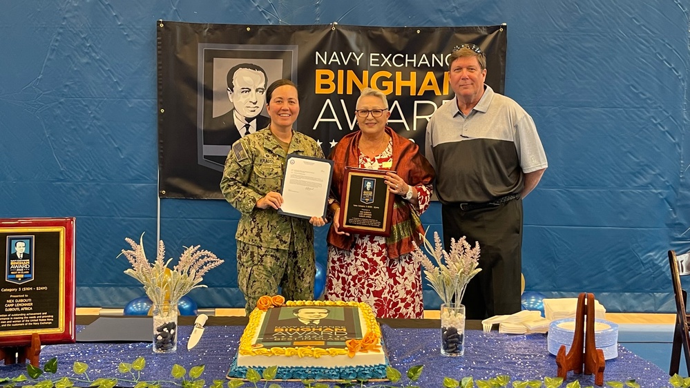 NEX and Camp Lemonnier Djibouti Receive its Bingham Awards