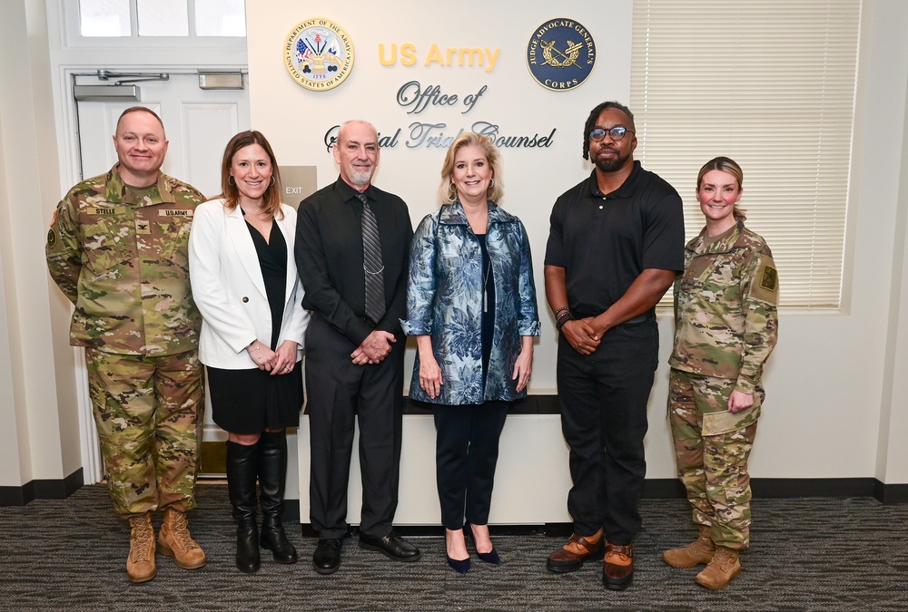 Secretary of the Army visits newly established Office of Special Trial Counsel