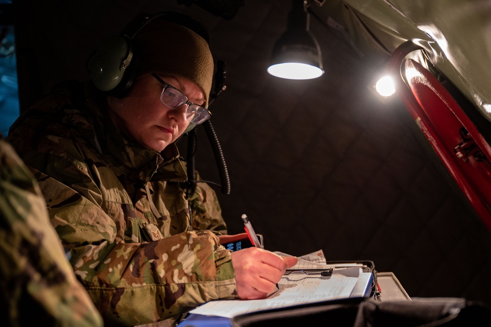 Pre-flight tanker maintenance during Exercise Nordic Response 24