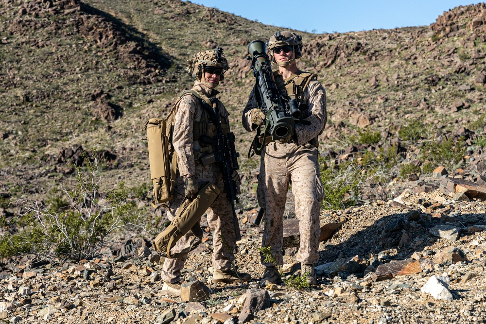 Marines with V26 conduct defensive operations during ITX for SLTE 2-24