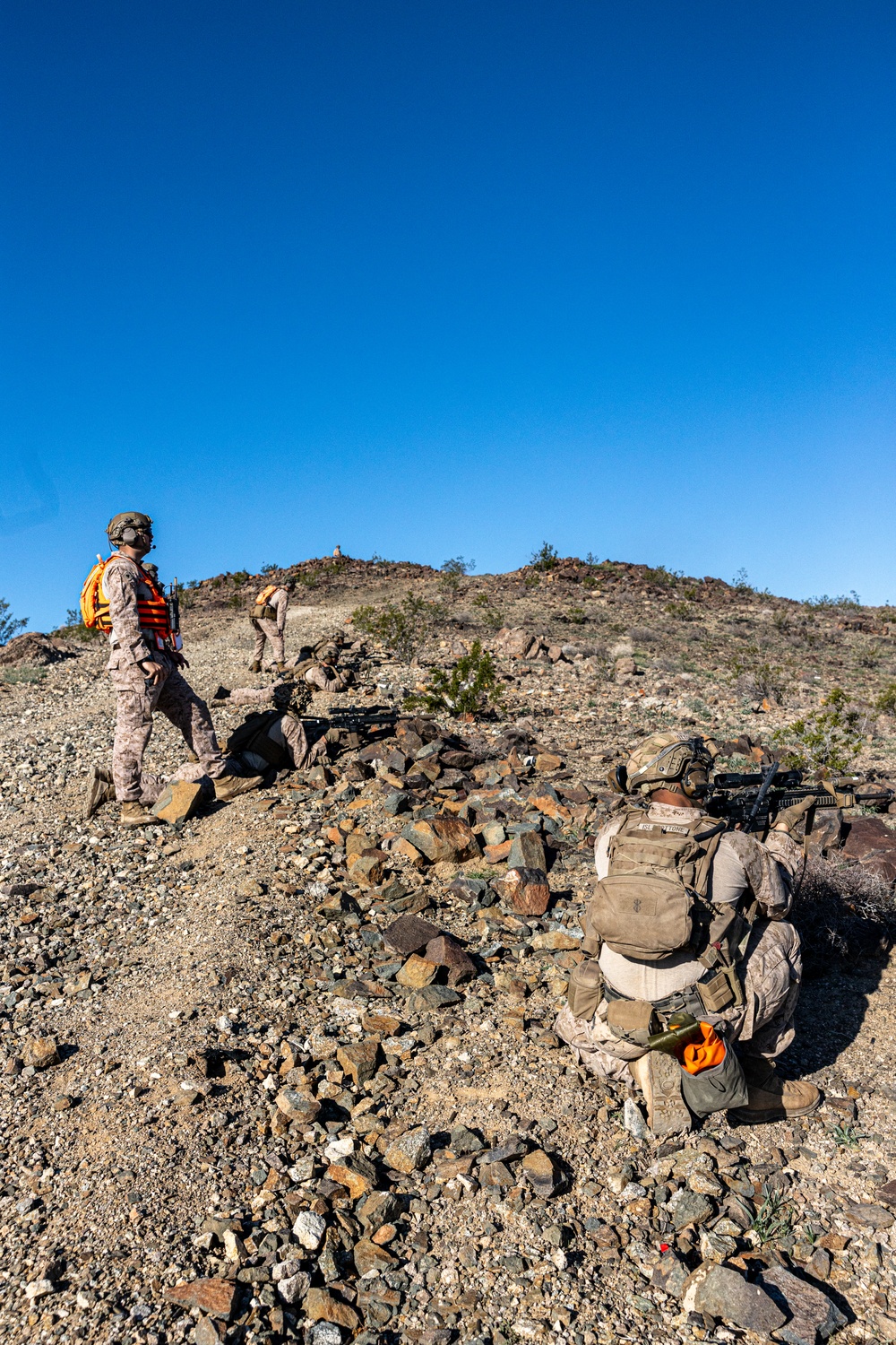 Marines with V26 conduct defensive operations during ITX for SLTE 2-24