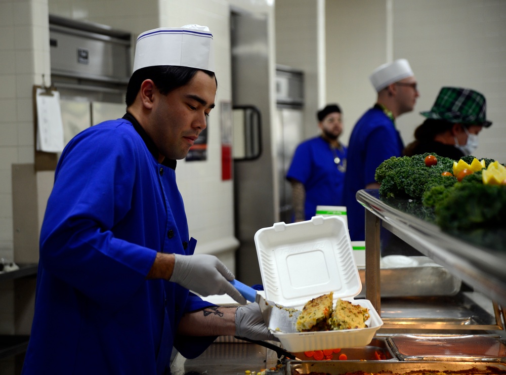 St. Patrick's Day Meal at NMRTC San Diego