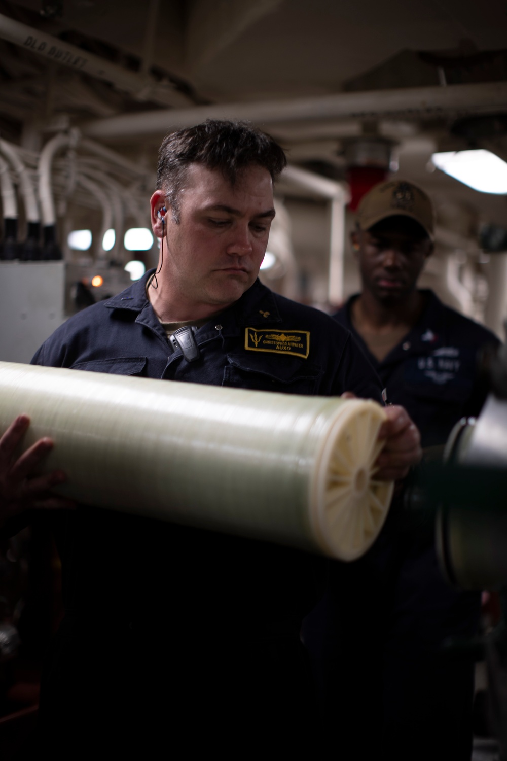 USS Tripoli Reverse Osmosis Membrane Installation