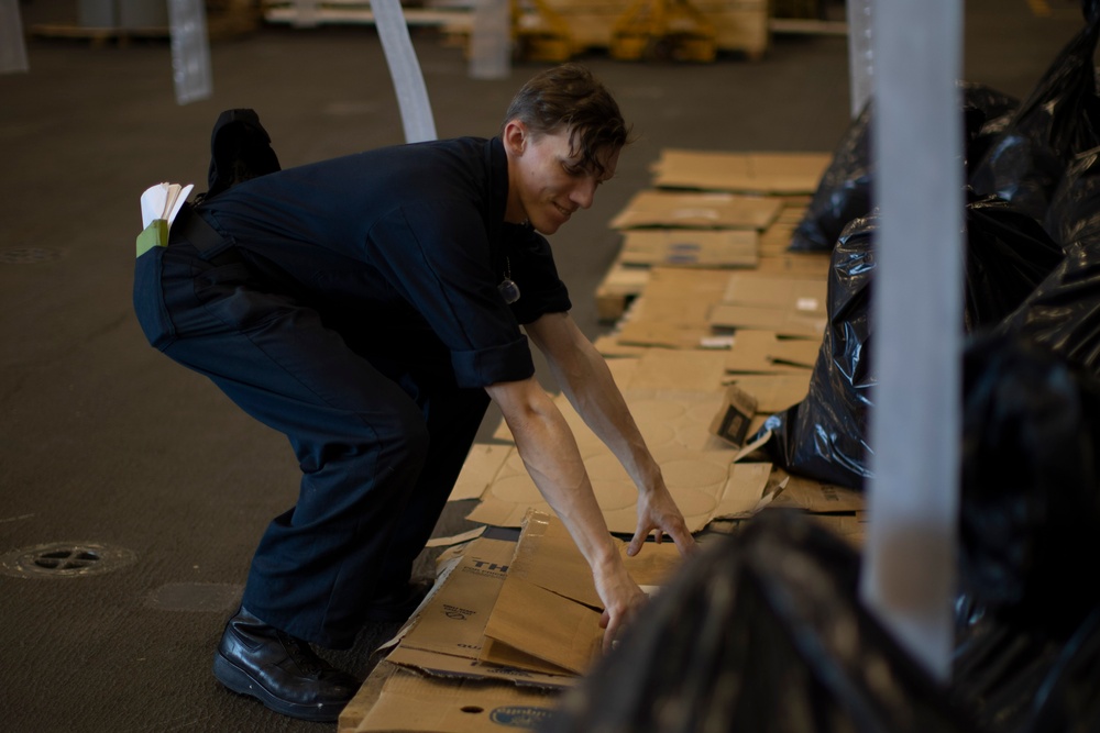 USS Tripoli Trash Organization