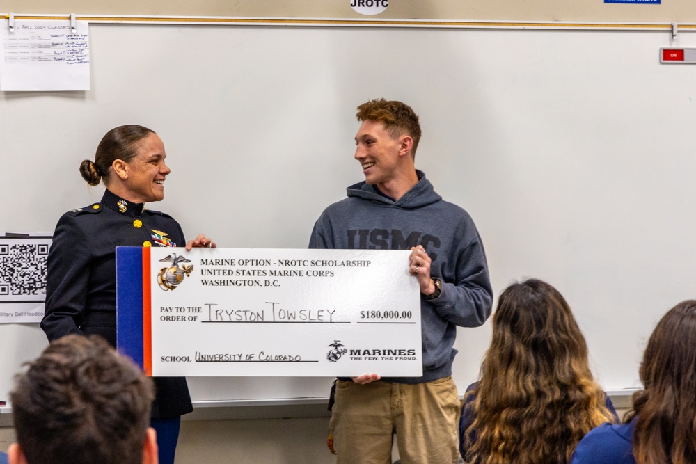 San Marcos student awarded NROTC Scholarship