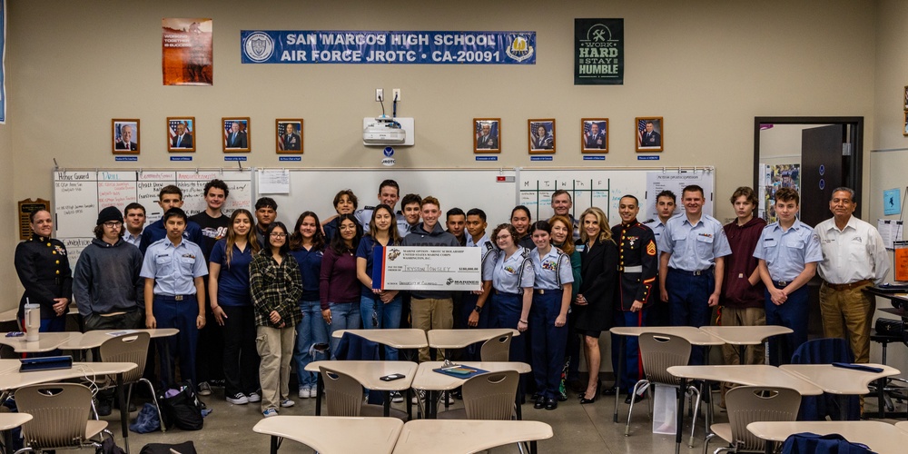 San Marcos student awarded NROTC Scholarship