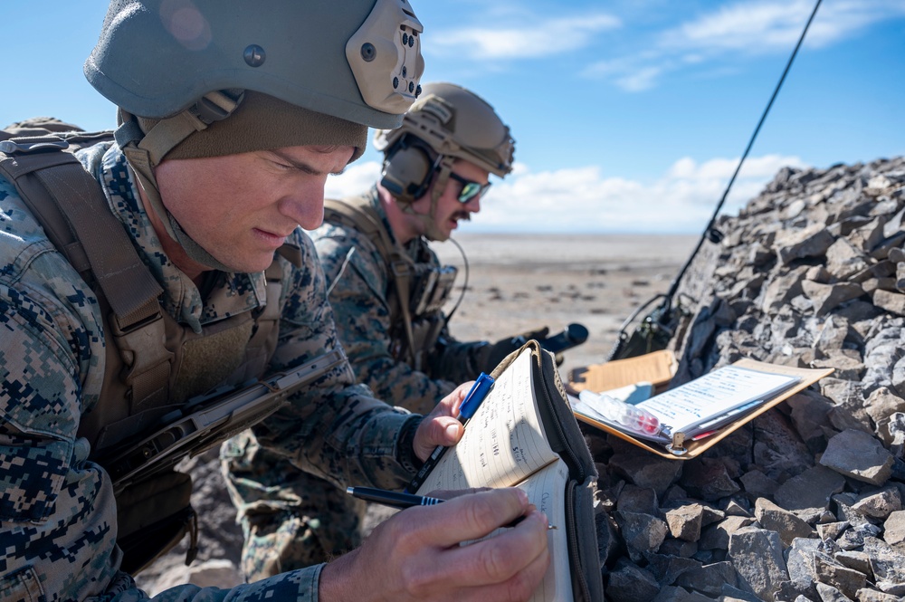 4th ANGLICO execute call for fire and close air support during EW24