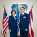Col. Lopez is commissioned as an officer in the USAF