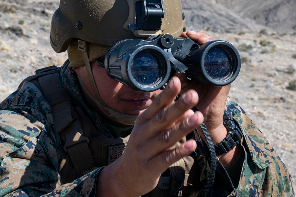 4th ANGLICO execute call for fire and close air support during EW24