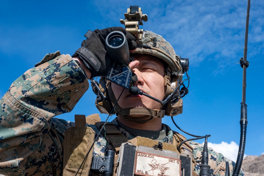 4th ANGLICO execute call for fire and close air support during EW24