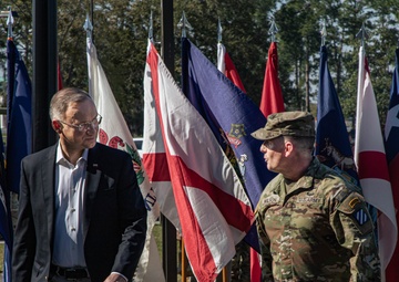 Poland strengthens friendship with Division during historic visit to Fort Stewart