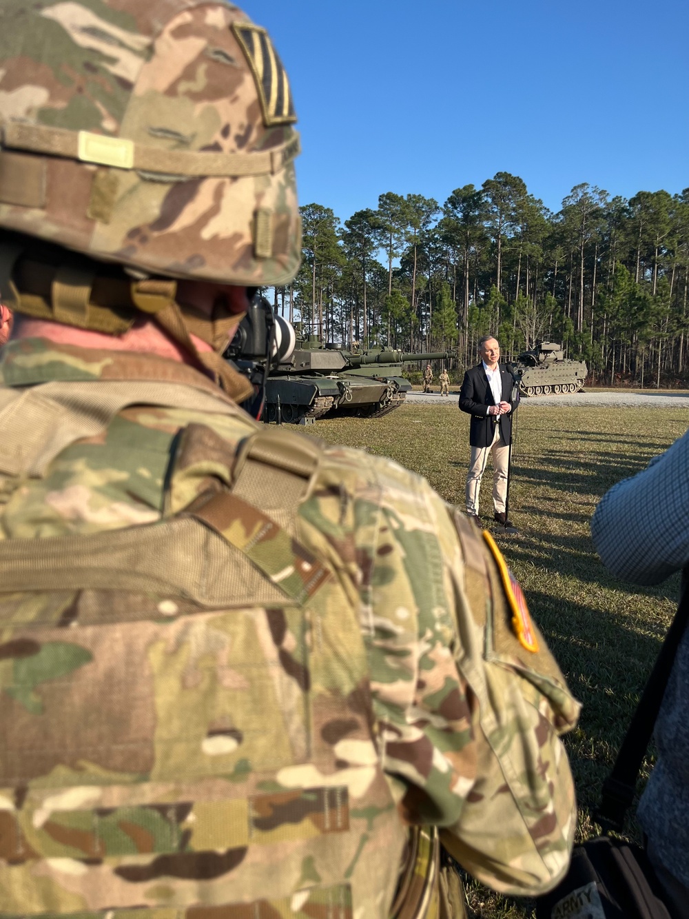 Poland Strengthens Friendship with Division during historic visit to Fort Stewart