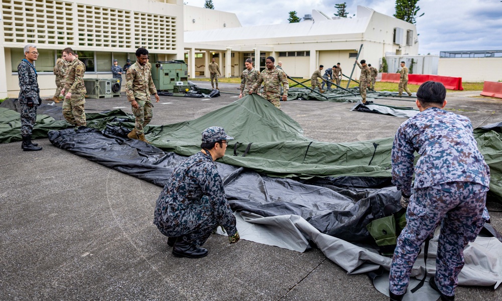 JASDF join team Kadena for MCA training