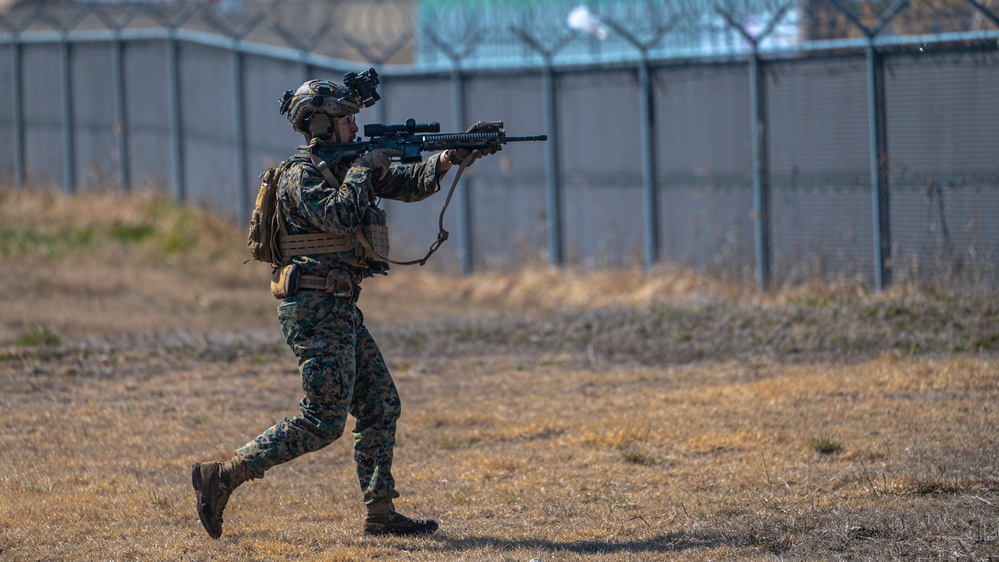 Wolf in Marine’s clothing: Wolf Pack hosts USMC, ROK Marines combined training