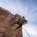 63rd Readiness Division Soldiers complete repel tower during the Division Best Squad Competition