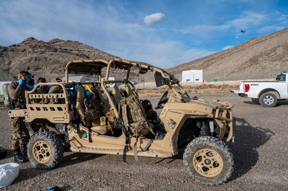 Special Tactics Airmen conduct MASCAL training during Emerald Warrior 24 (EW24)