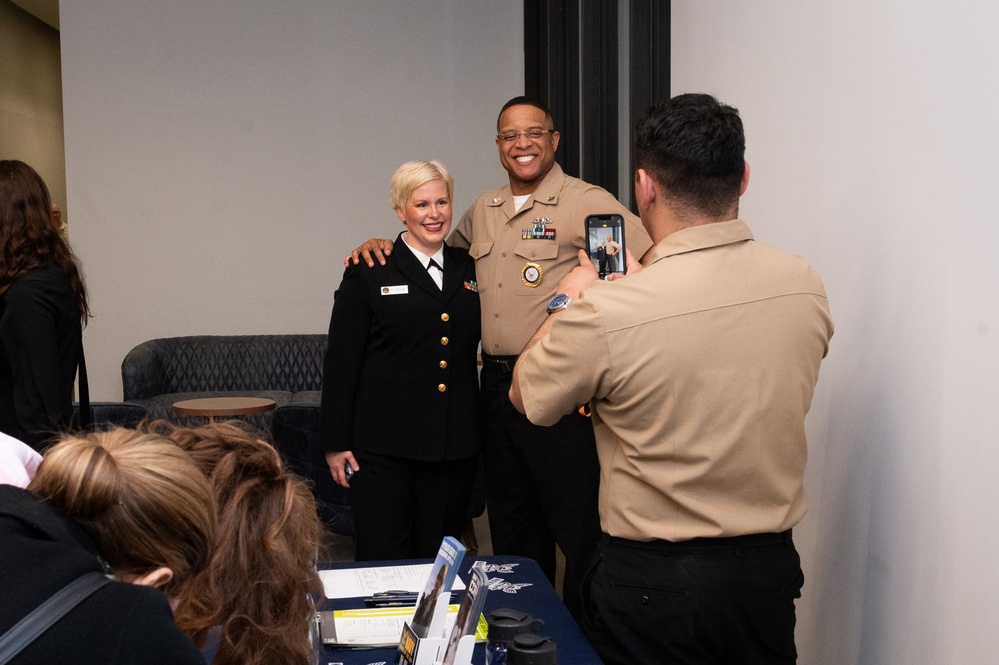 Navy Band Sea Chanters perform at University of Memphis