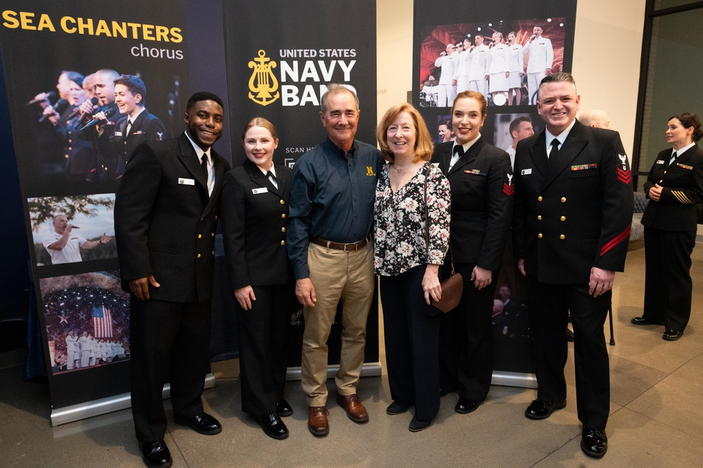 Navy Band Sea Chanters perform at University of Memphis