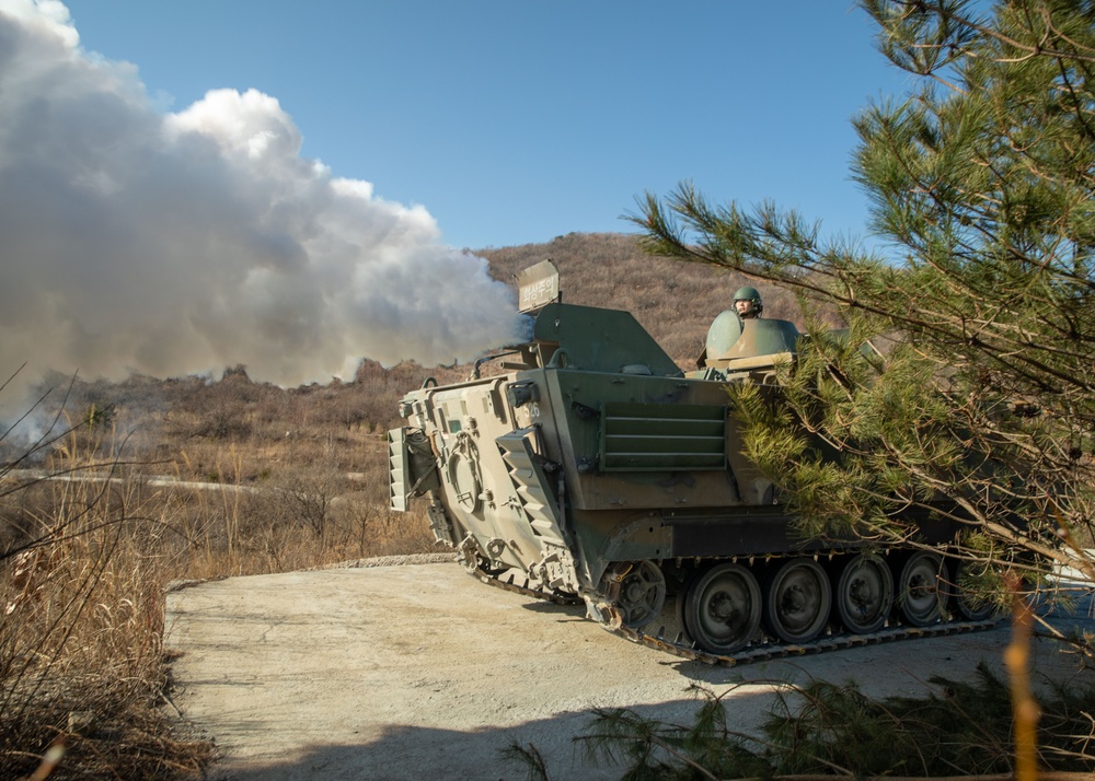 2ID US-ROK Combined Division conducts joint live fire exercise for Freedom Shield 24