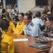 U.S. Coast Guard Cutter Harriet Lane crew attends International Women's Day confrence in Cairns, Australia.