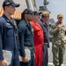 DESRON 7 Commodore visits USS Mobile (LCS 26) in port Singapore