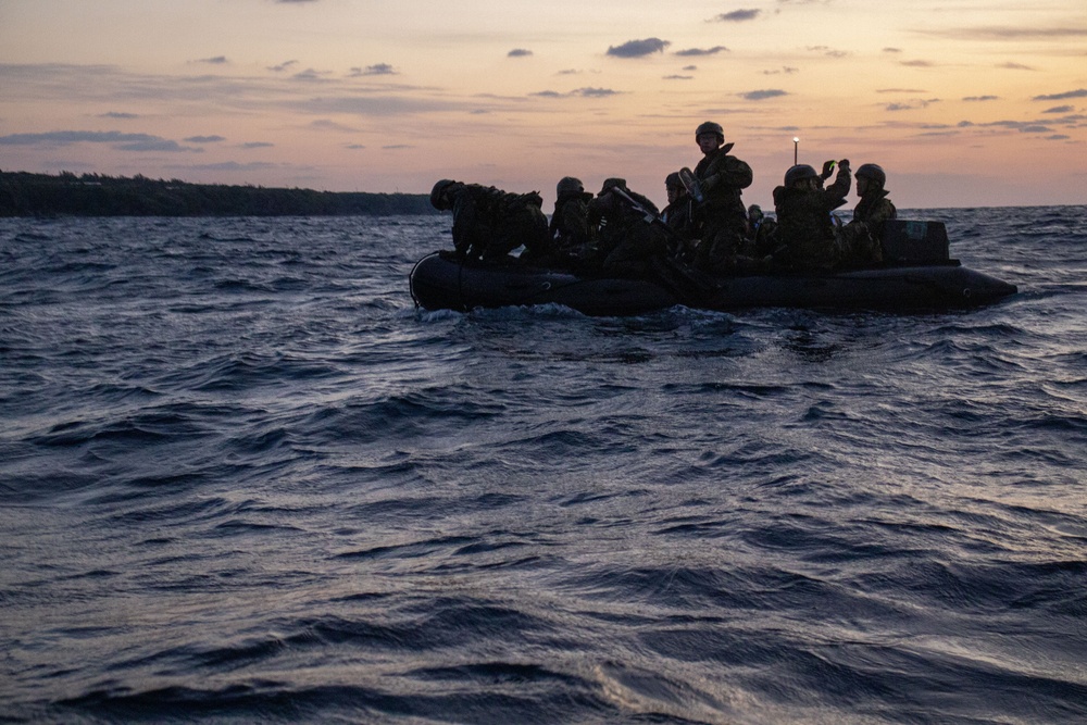 31st MEU conducts Bi-lateral boat raid for Iron Fist 24