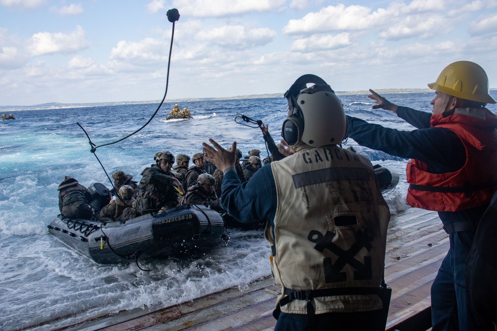 31st MEU conducts Bi-lateral boat raid for Iron Fist 24