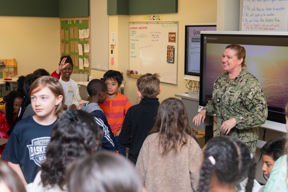 Sasebo Elementary School Career Day