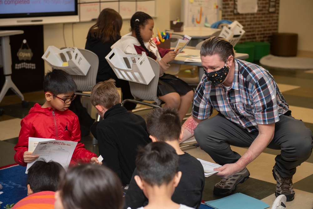 Sasebo Elementary School Career Day