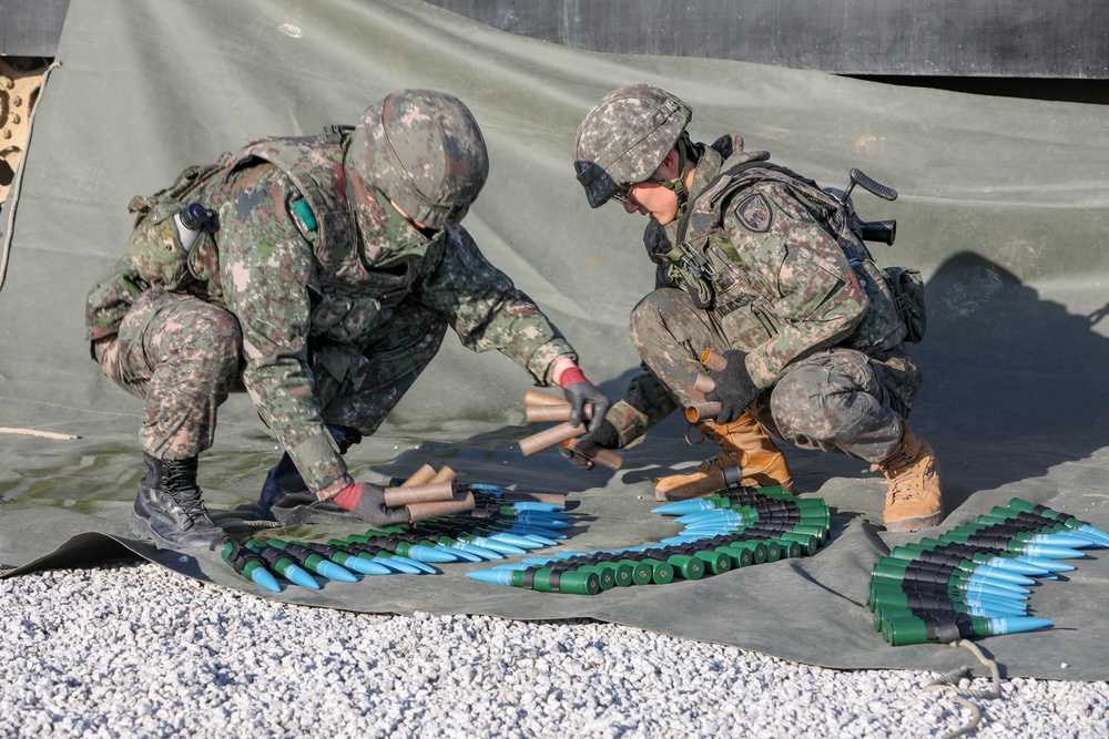 2ID, ROK conduct combined live fire exercise during Freedom Shield 24