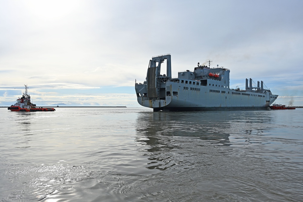 3rd Armored Brigade Combat Team, 4th Infantry Division Deployment – Port of Alexandroupolis